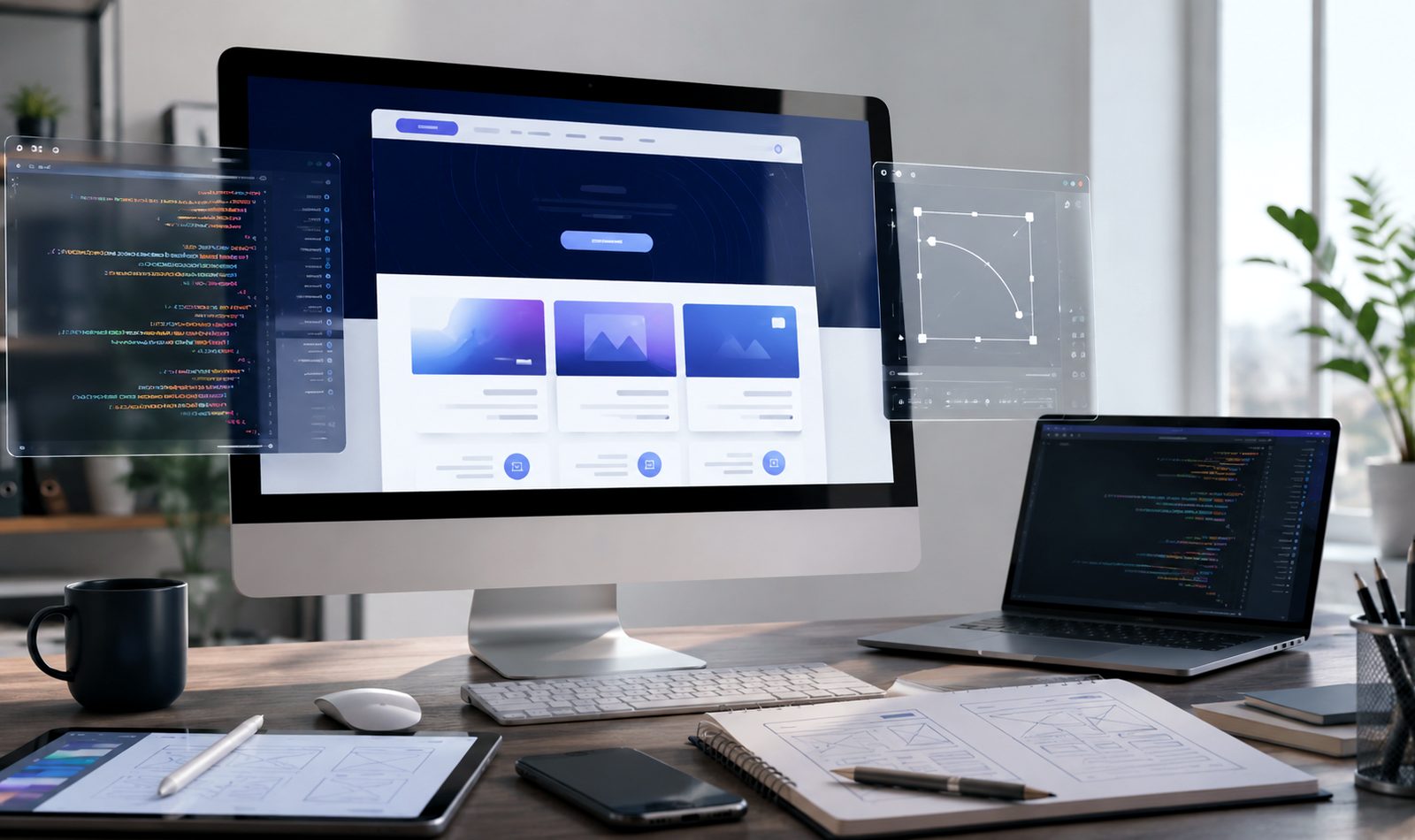 Website Design & Custom Development project planning image